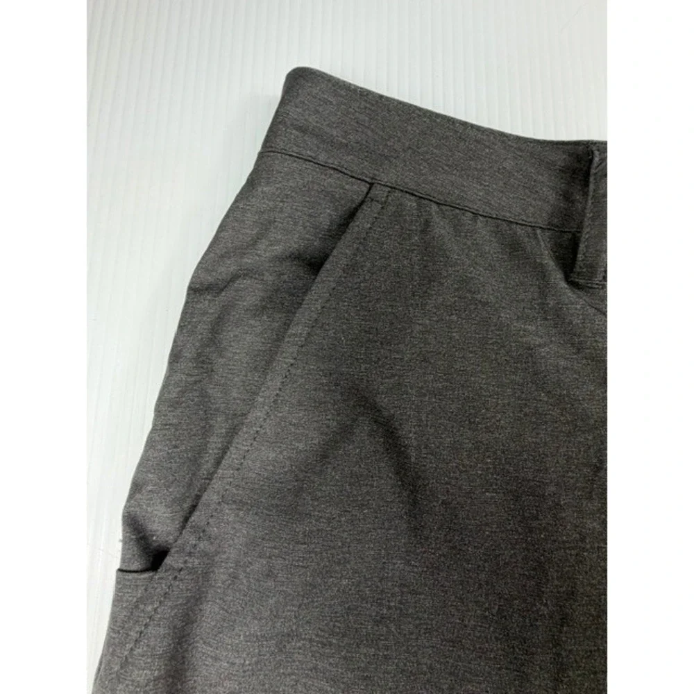 Hurley Shorts Mens 33 Phantom Static Walkshorts Black Grey Stretch Gorpcore